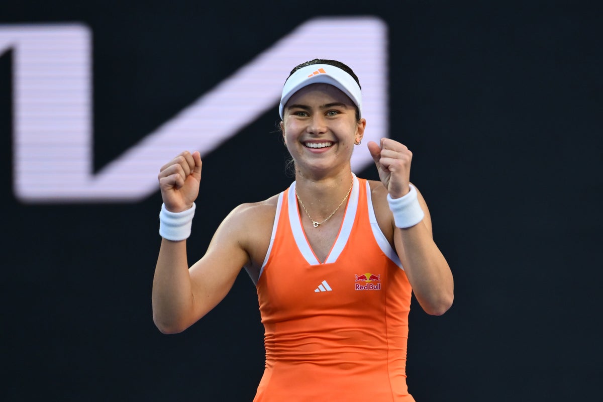 American teenage star Iva Jovic upsets Australian Open