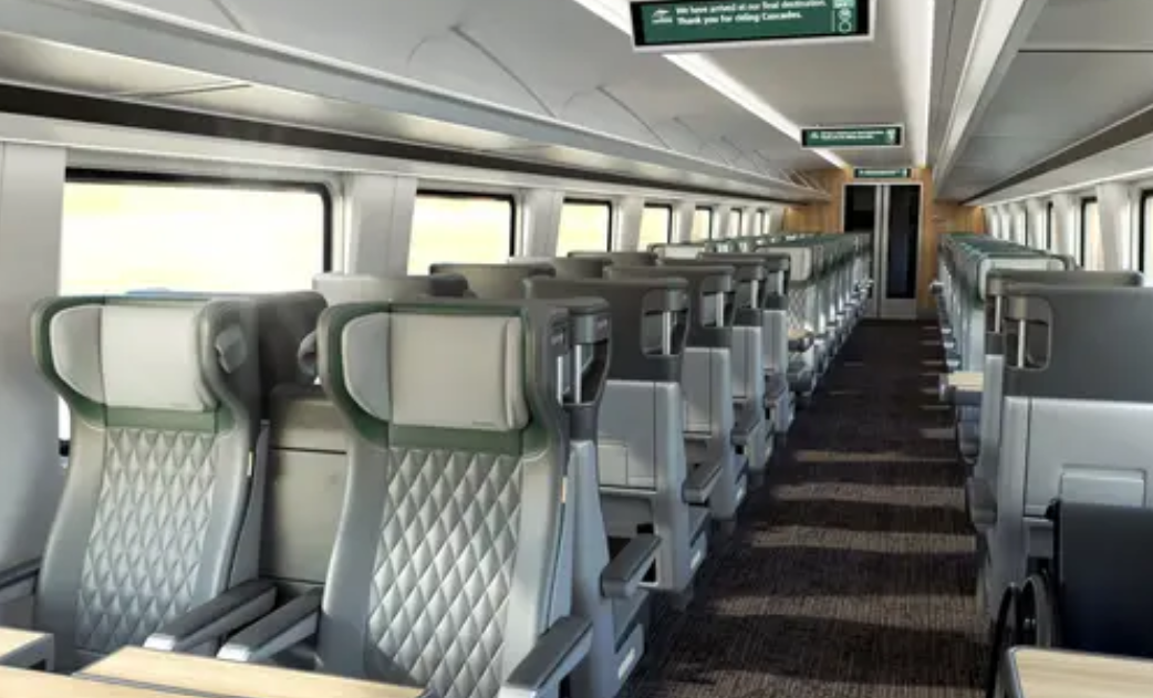 Airo will provide in-seat power, Wi-Fi and panoramic windows