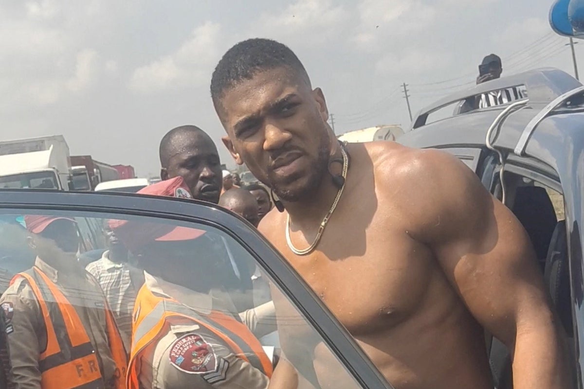 Anthony Joshua latest: Police searching for man linked to Nigeria crash