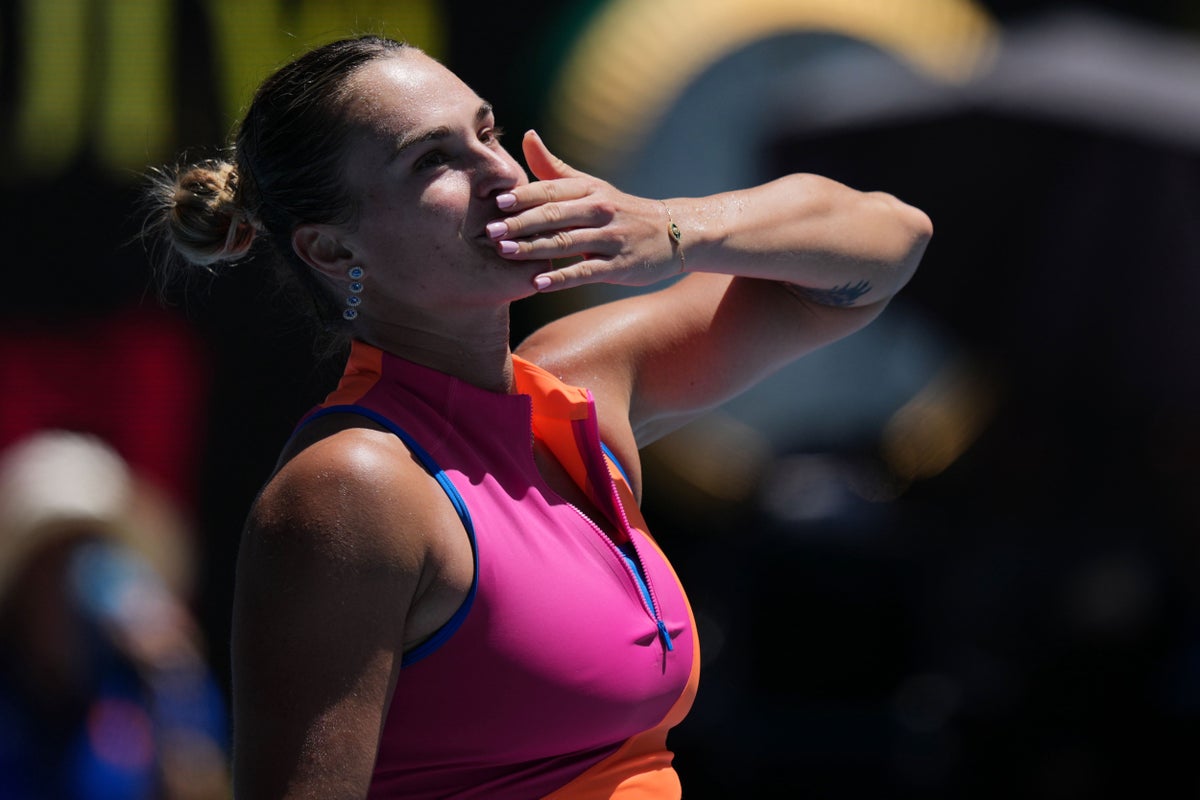 Aryna Sabalenka attacks Iva Jovic to book semifinal spot