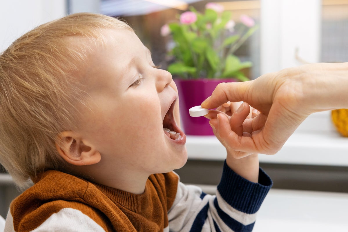 Average amount parents spend on children’s vitamins