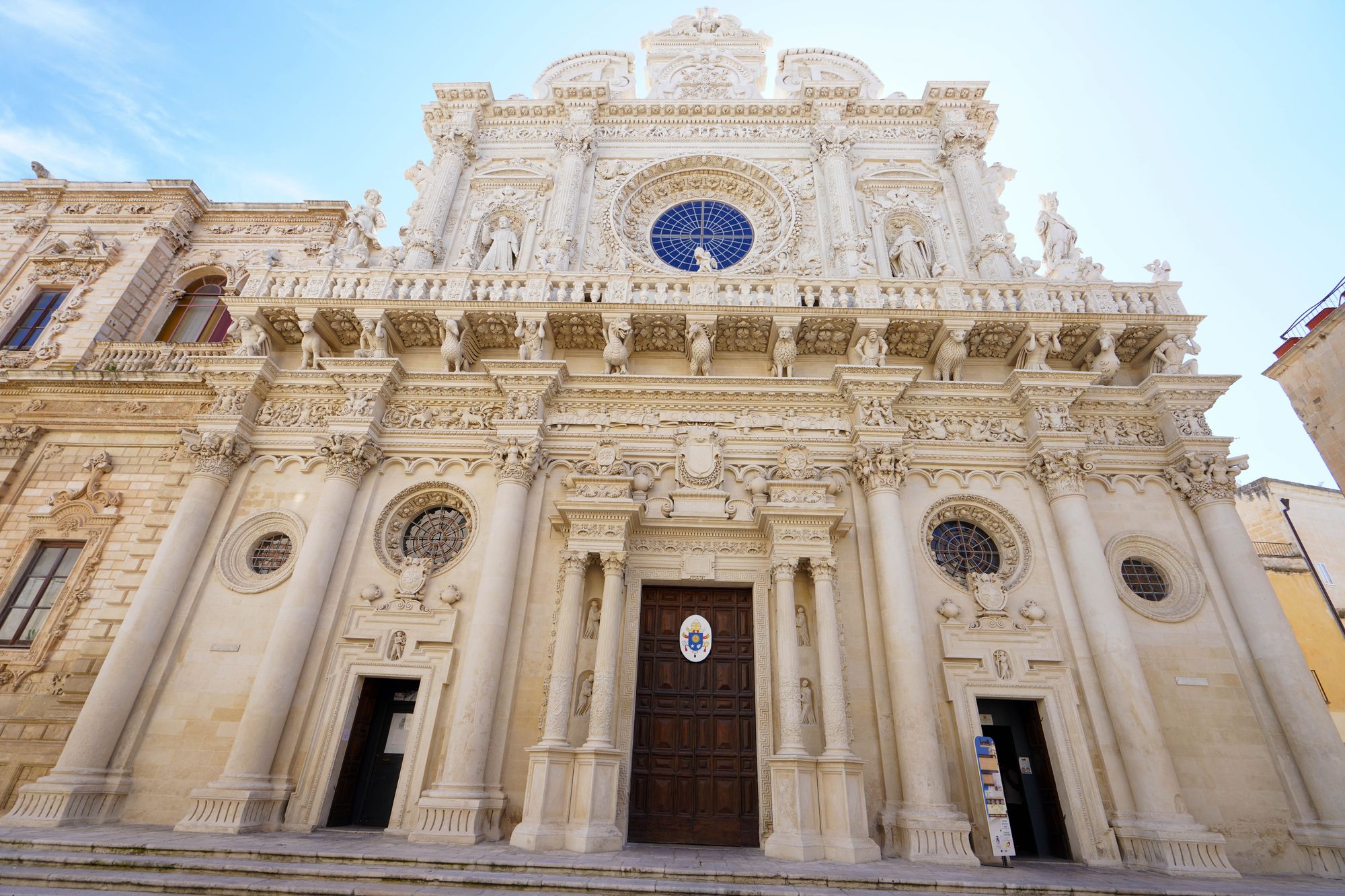 The Cathedral of Santa Croce is one of the many outstanding buildings in Lecce