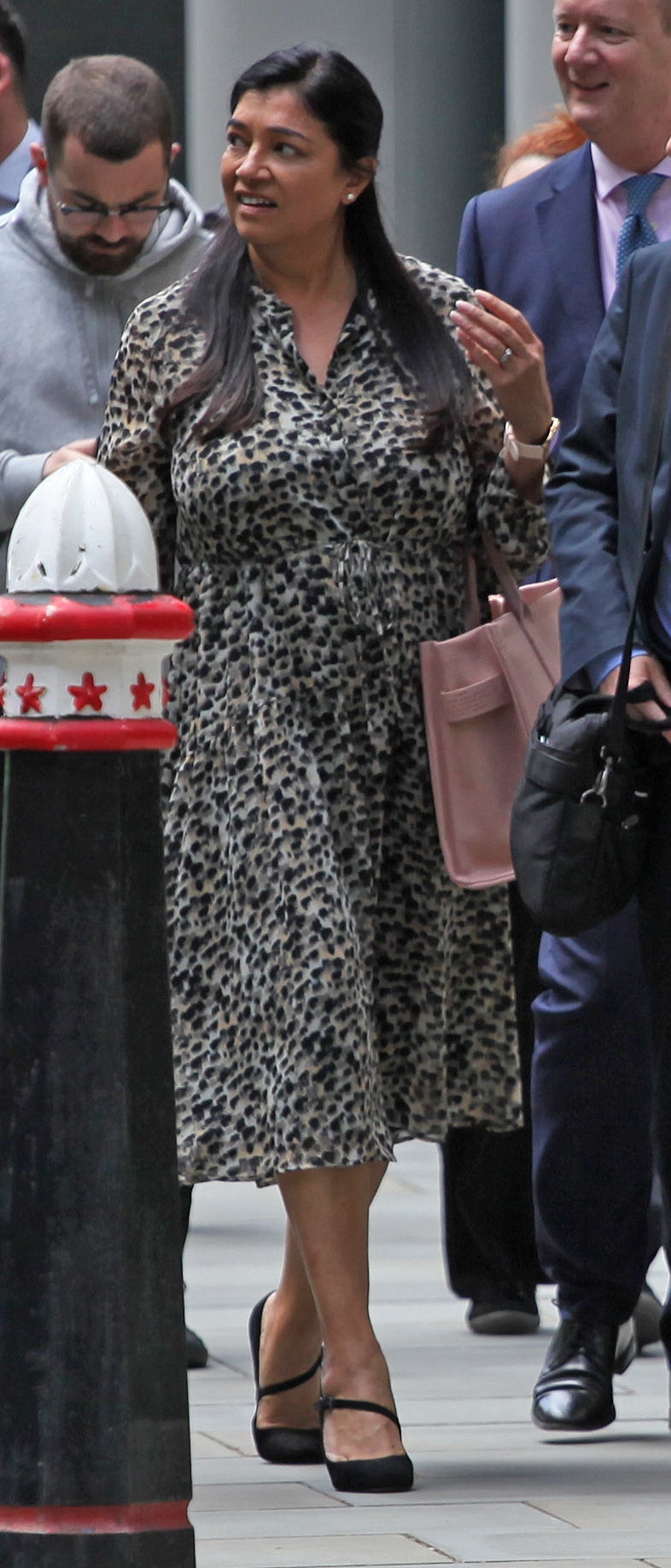 Bavinetta Stewart-Brown outside court