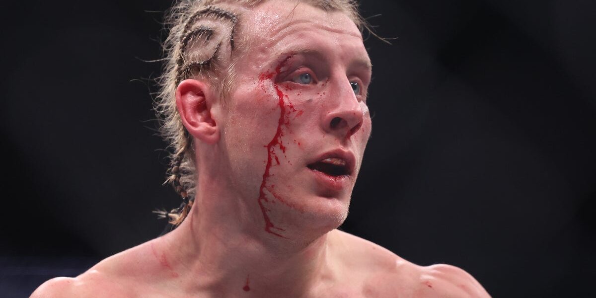 Brave Paddy Pimblett beaten and left bleeding by Justin Gaethje in ridiculous title fight