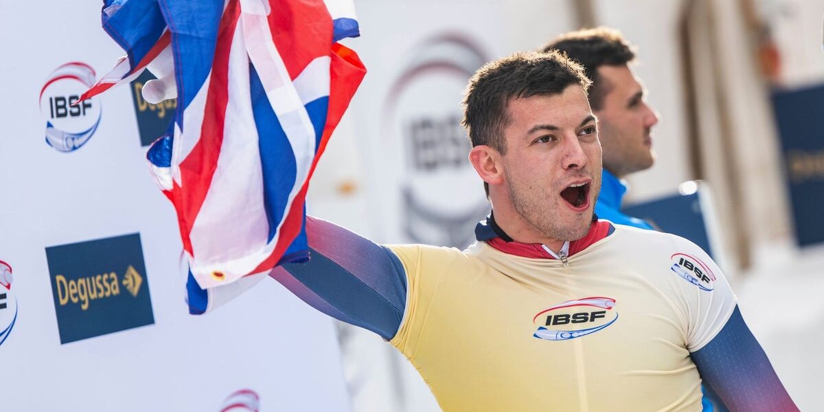 British skeleton star Matt Weston drops Winter Olympics logo