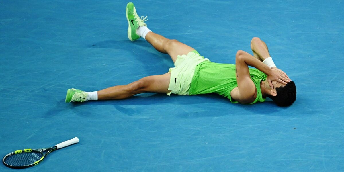 Carlos Alcaraz reveals how he held on to win five sets in epic Australian Open match