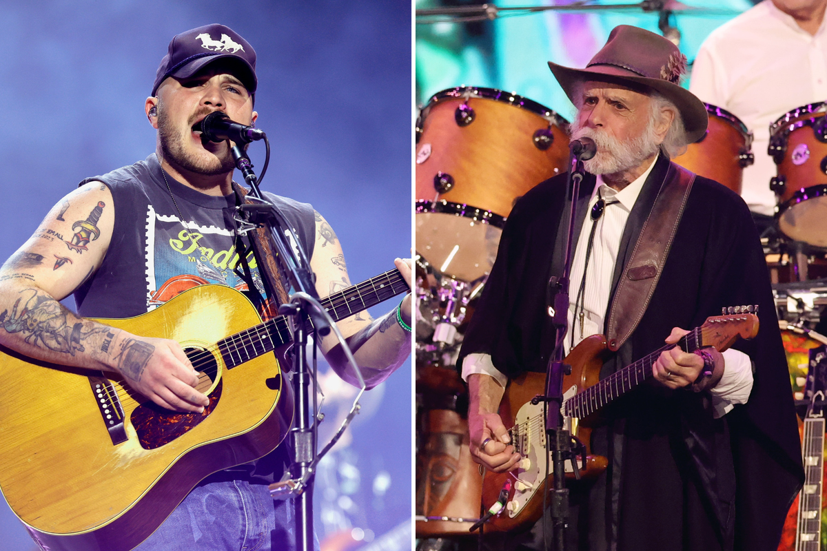 Days before Grateful Dead co-founder's death, Zach Bryan received Bob Weir's guitar as a gift