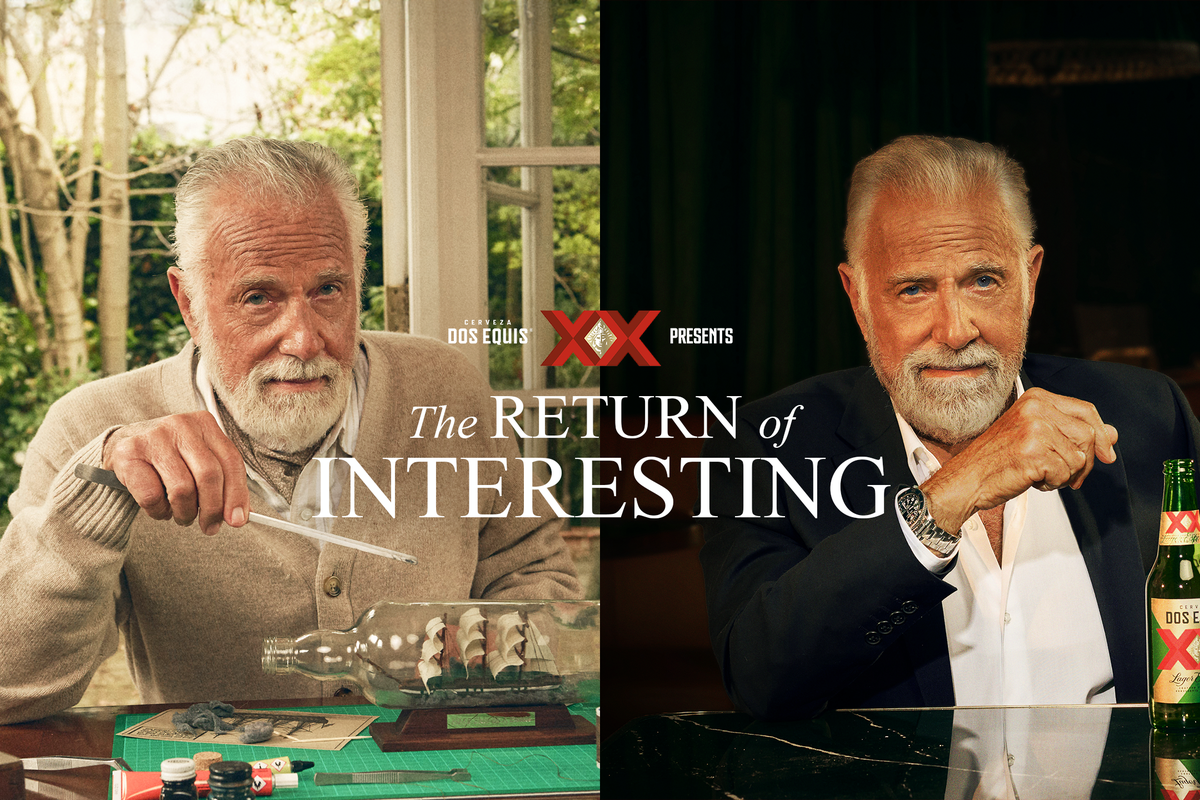 Dos Equis relaunches The Most Interesting Man in the World to help boost sales
