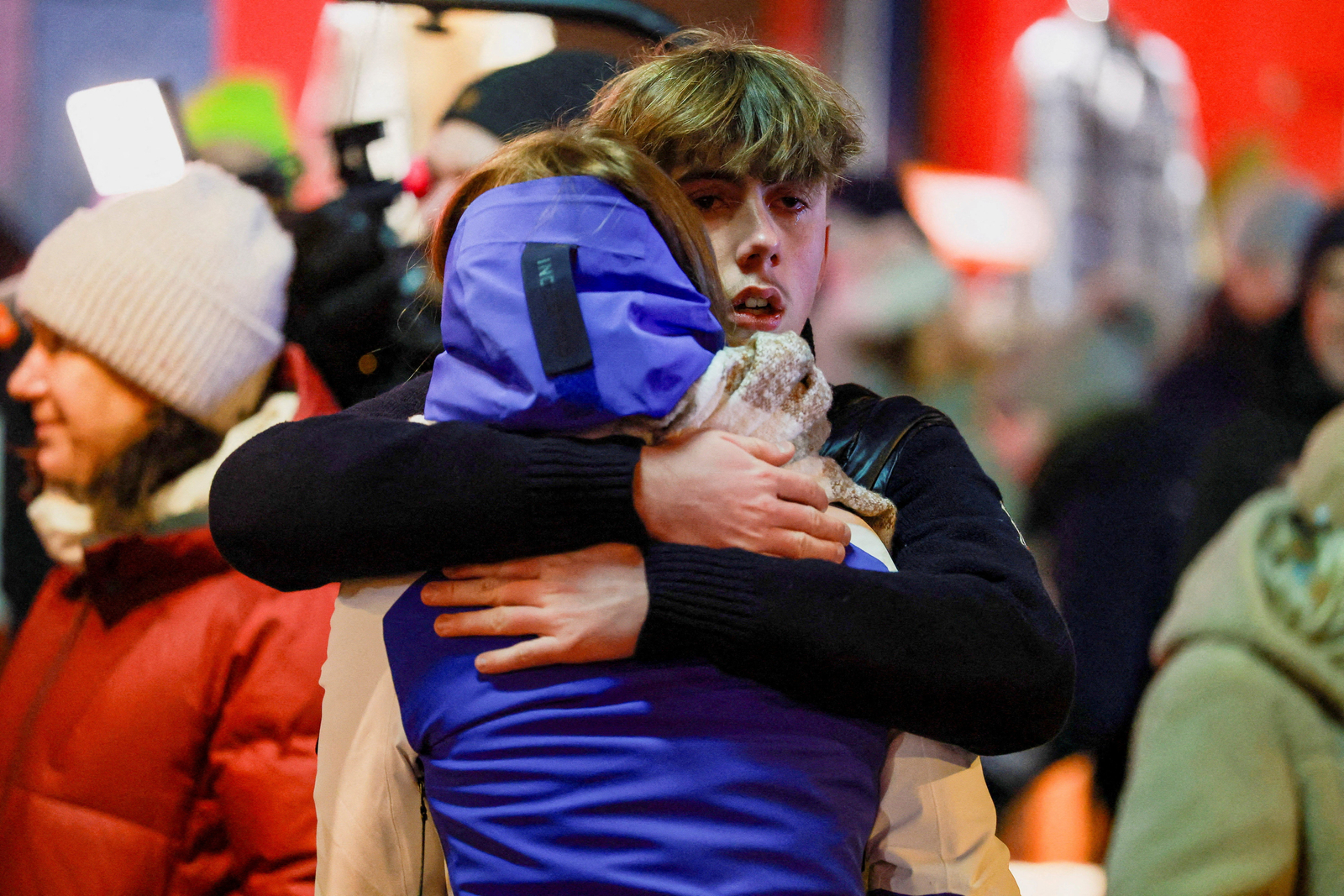 Investigators said Friday they believe fireworks from a champagne bottle came too close to the ceiling of the crowded bar, sparking the fatal fire.