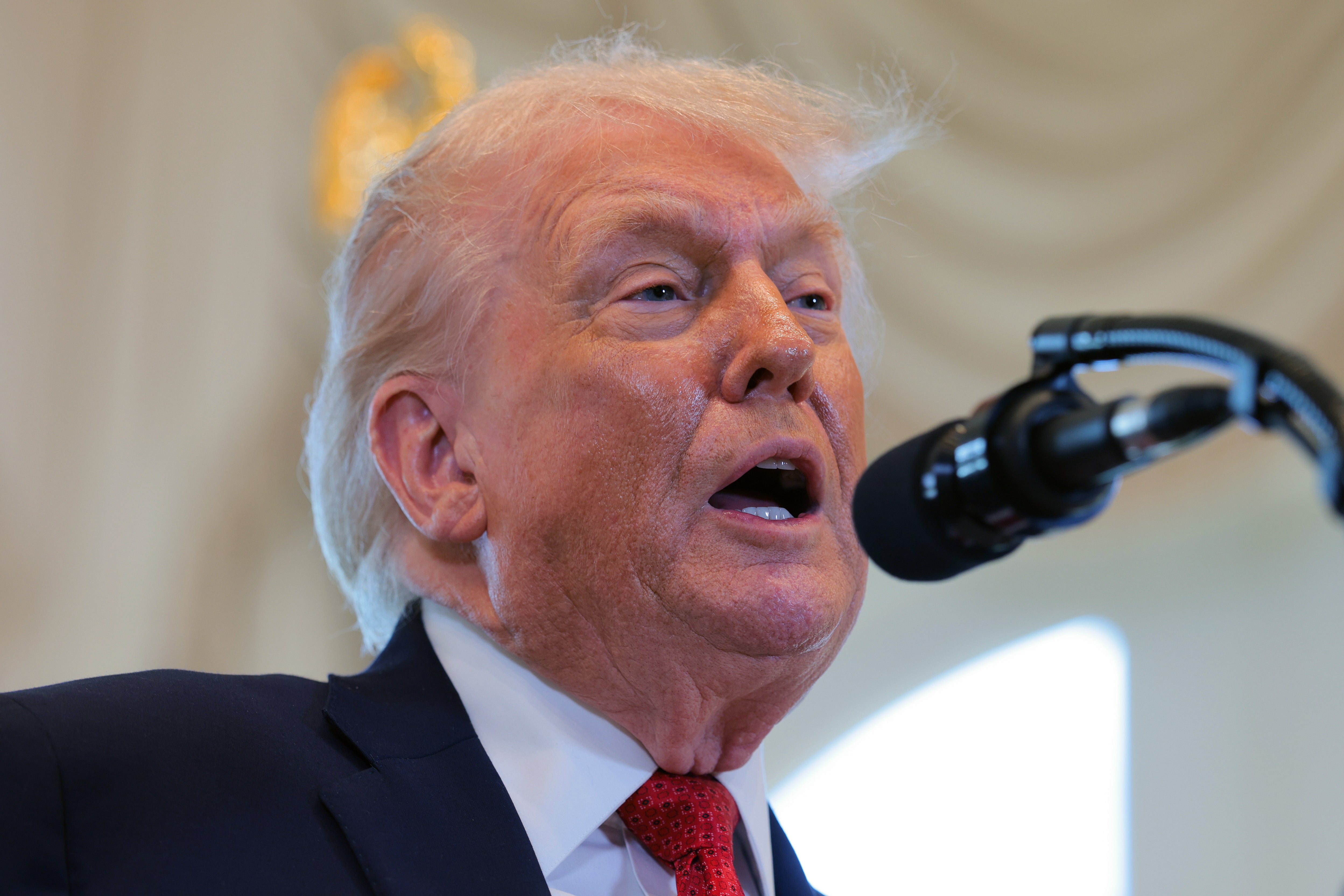 President Donald Trump demands Denmark hand over Greenland to US