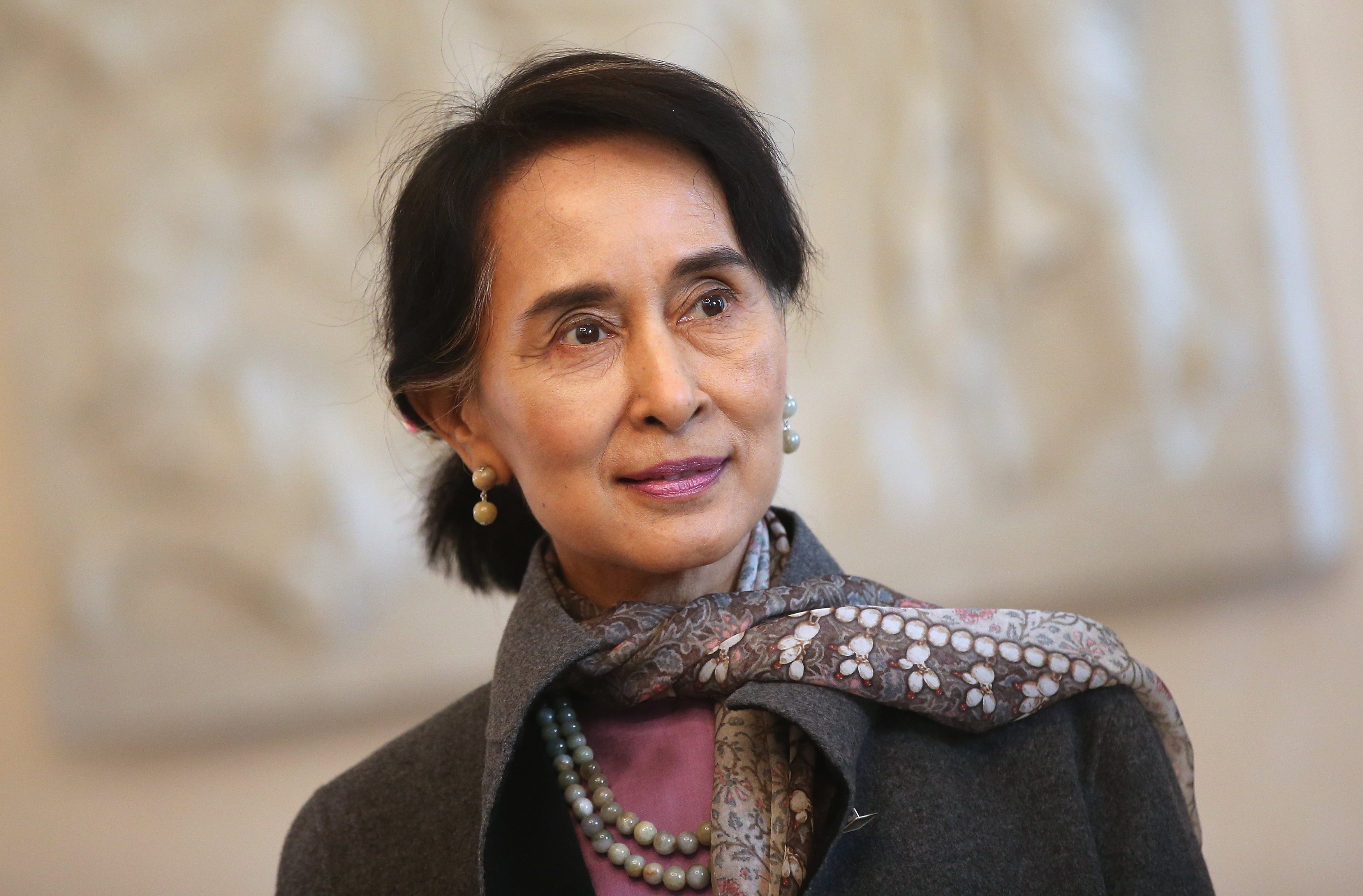 Aung San Suu Kyi, the 1991 Nobel Peace Prize winner, has been imprisoned since a military coup deposed her democratically elected government.