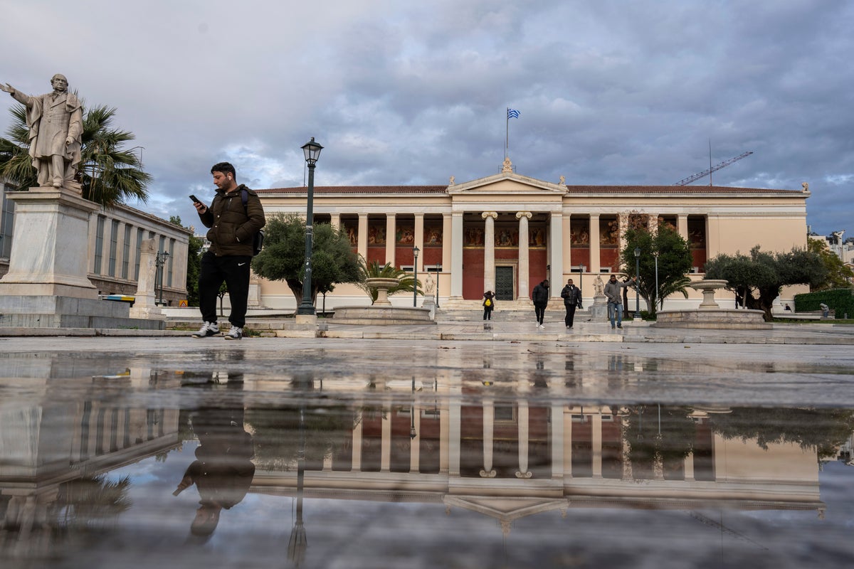 Greek university student numbers halved after long study breaks abolished