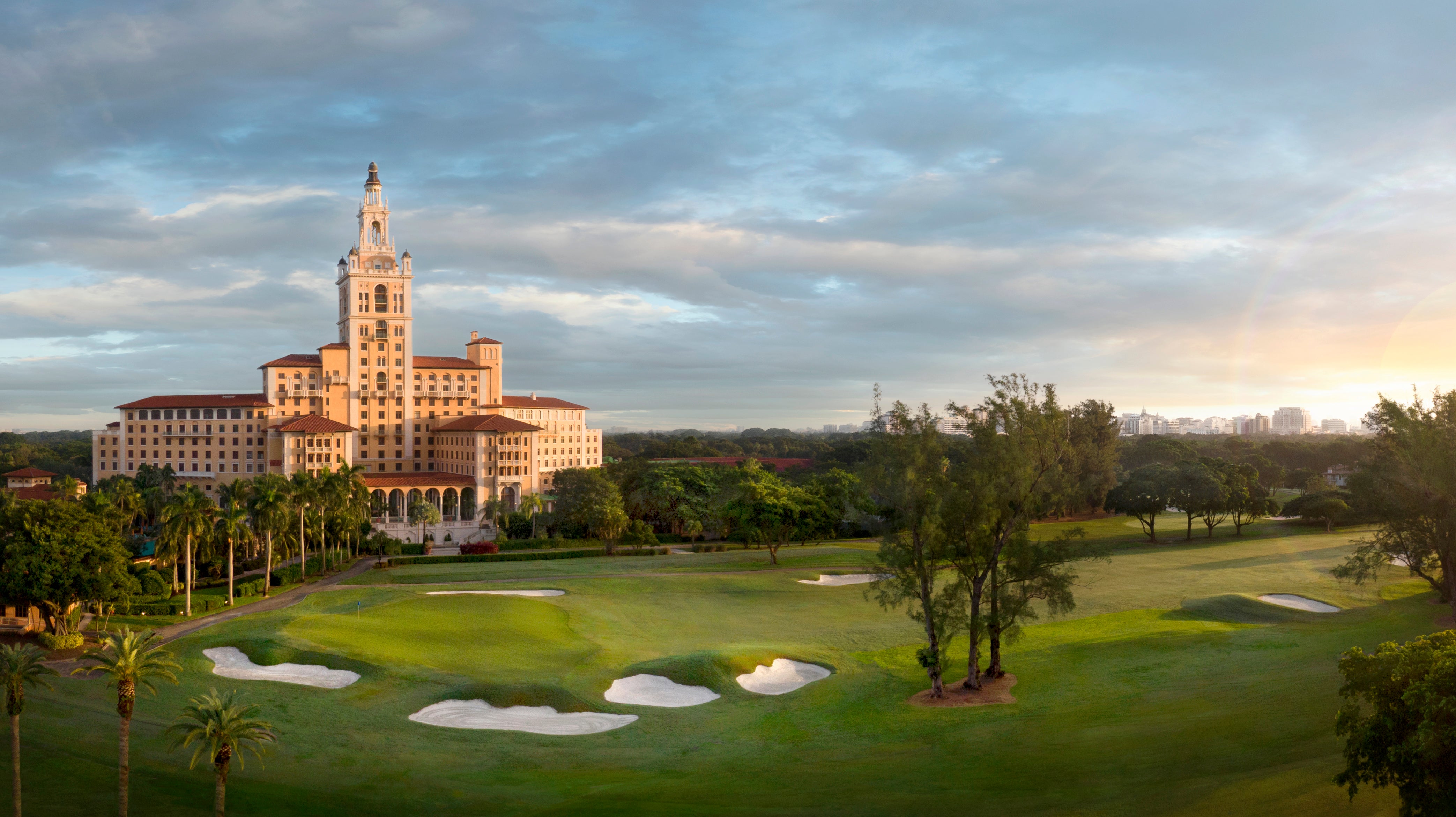 Golfers will love the 18-hole course at The Biltmore