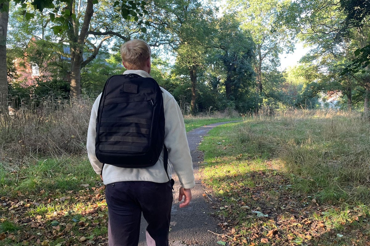 I walk 10,000 steps a day wearing a weighted backpack - here's why I don't stop