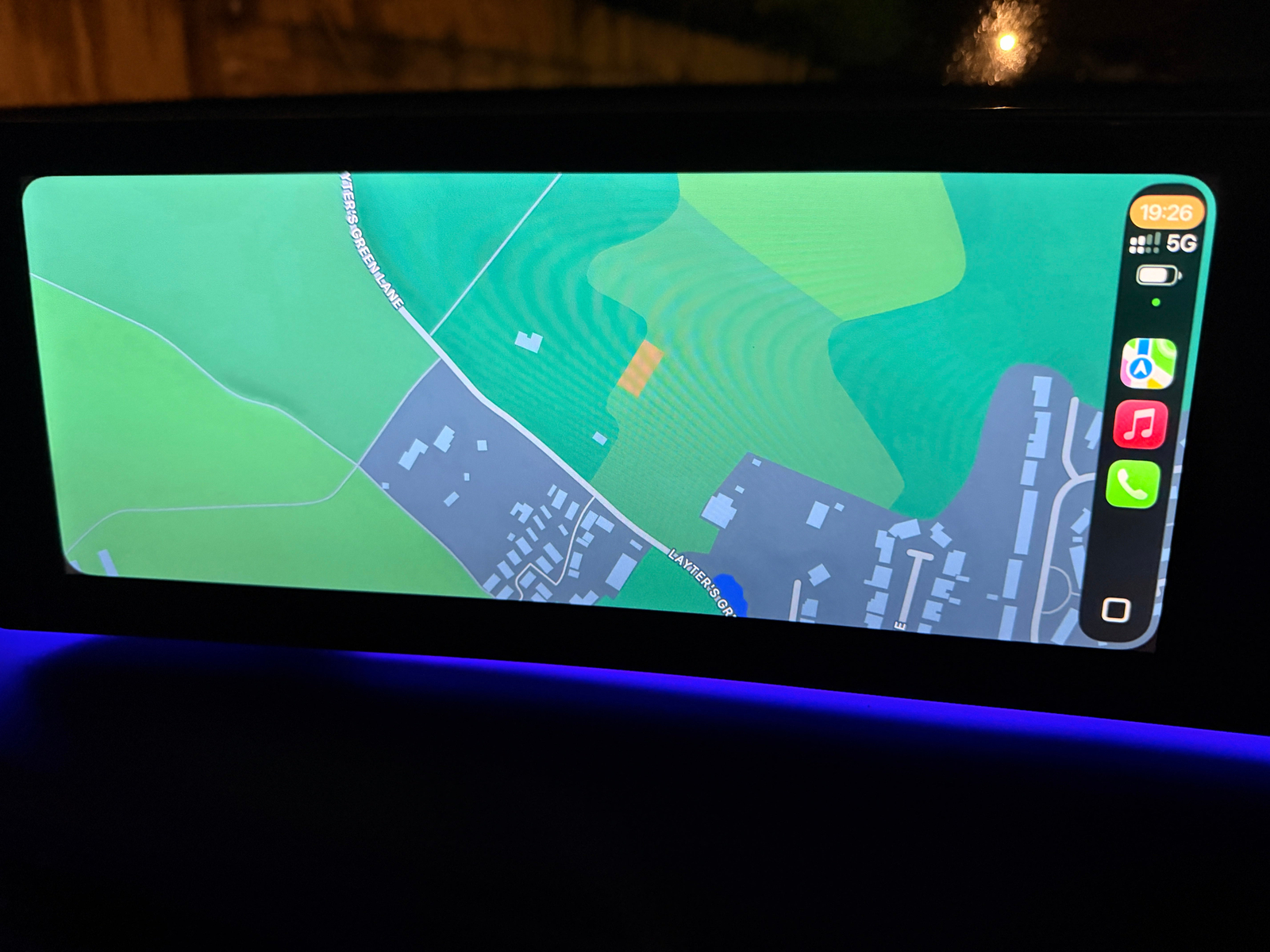 Hyundai Ioniq 9's infotainment display is big and clear, but it gets stuck in Apple CarPlay mode