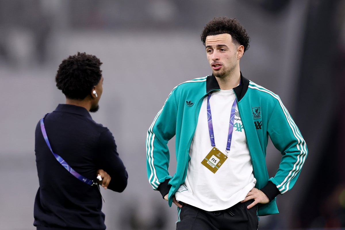 Inter Milan want Curtis Jones to contact Liverpool as emergency right-back