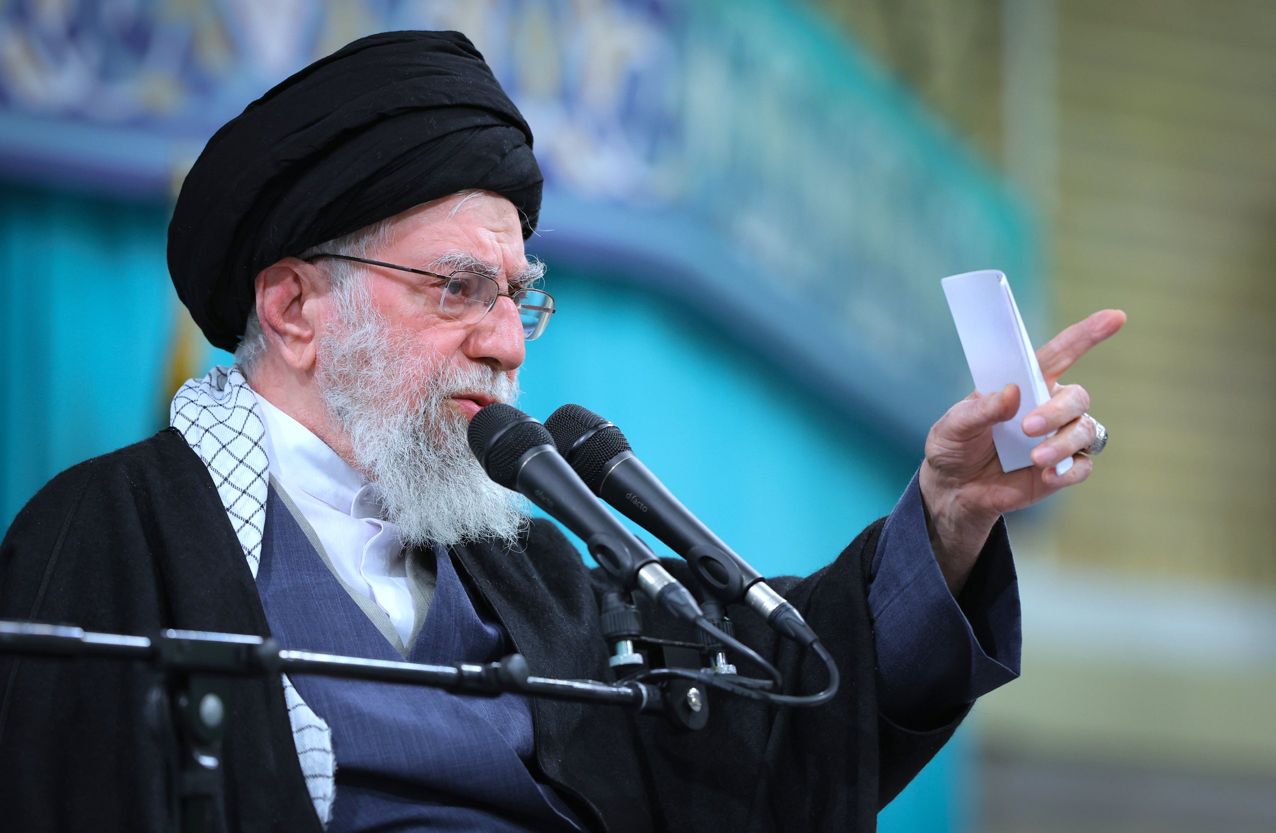 Supreme Leader Ayatollah Ali Khamenei oversaw Iran's brutal crackdown on protesters