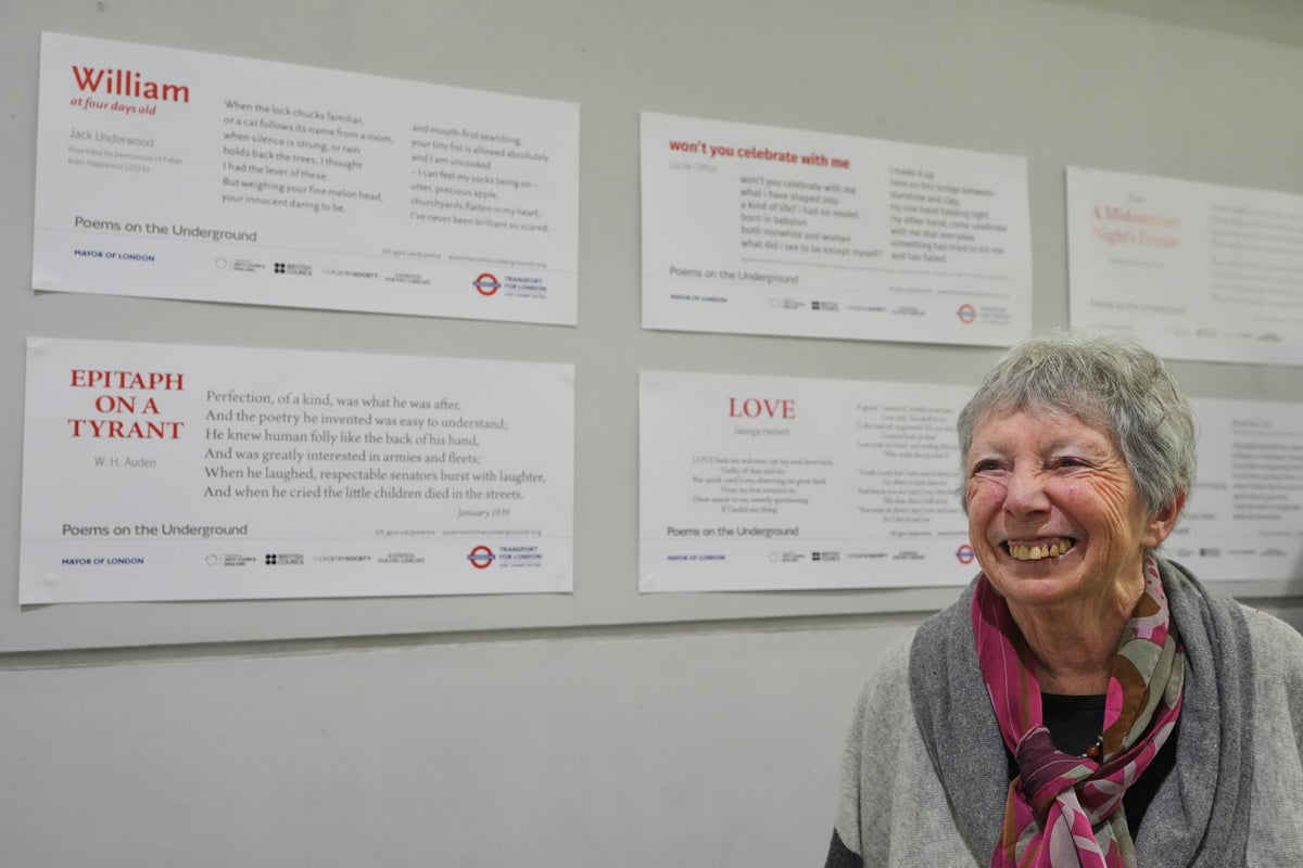 London Underground Poetry Society celebrates 40 years of bringing poetry to commuters