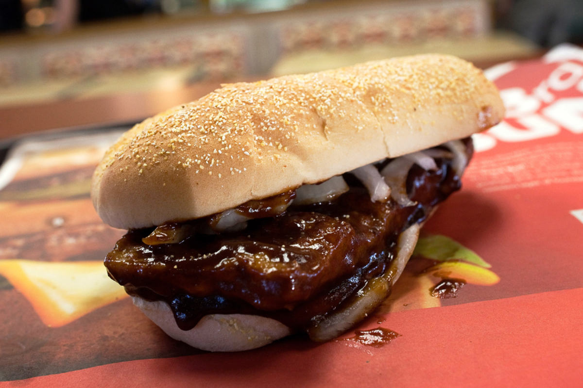 McDonald's faces class action lawsuit claiming McRib contains no real rib meat