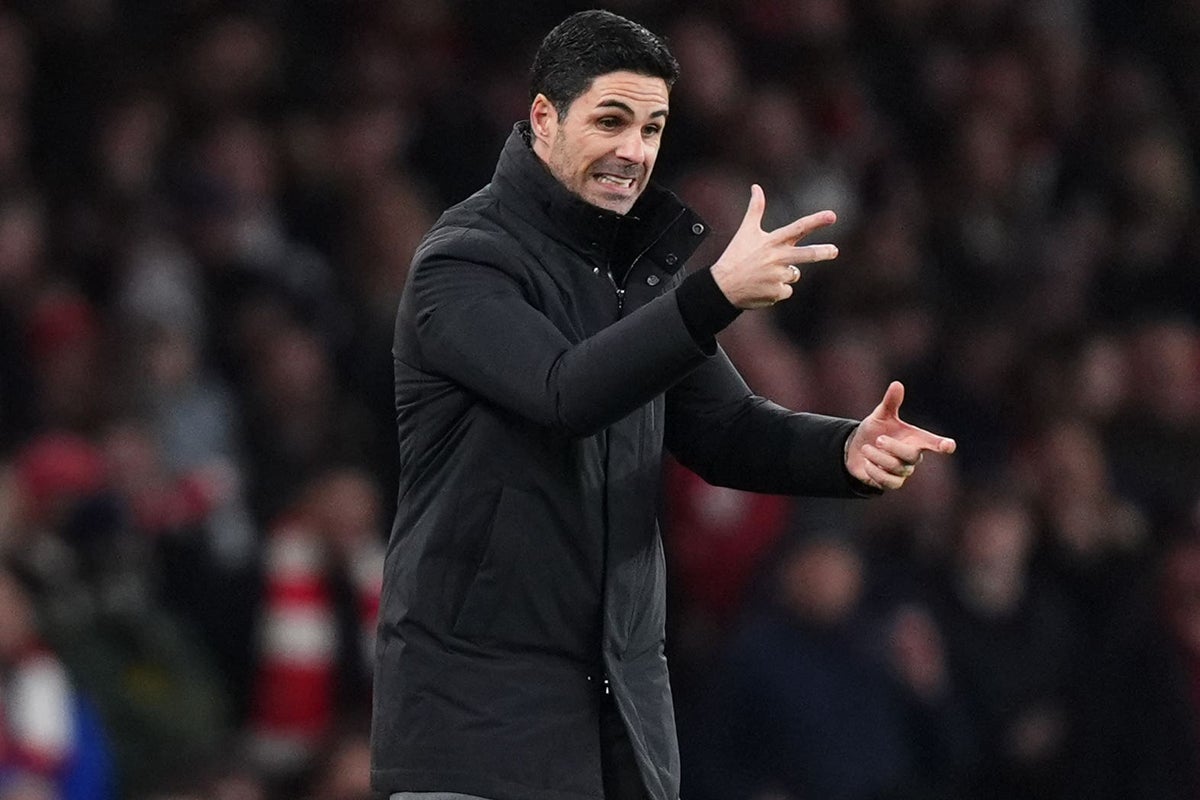Mikel Arteta admits Arsenal must show mental strength on pitch after heavy defeat
