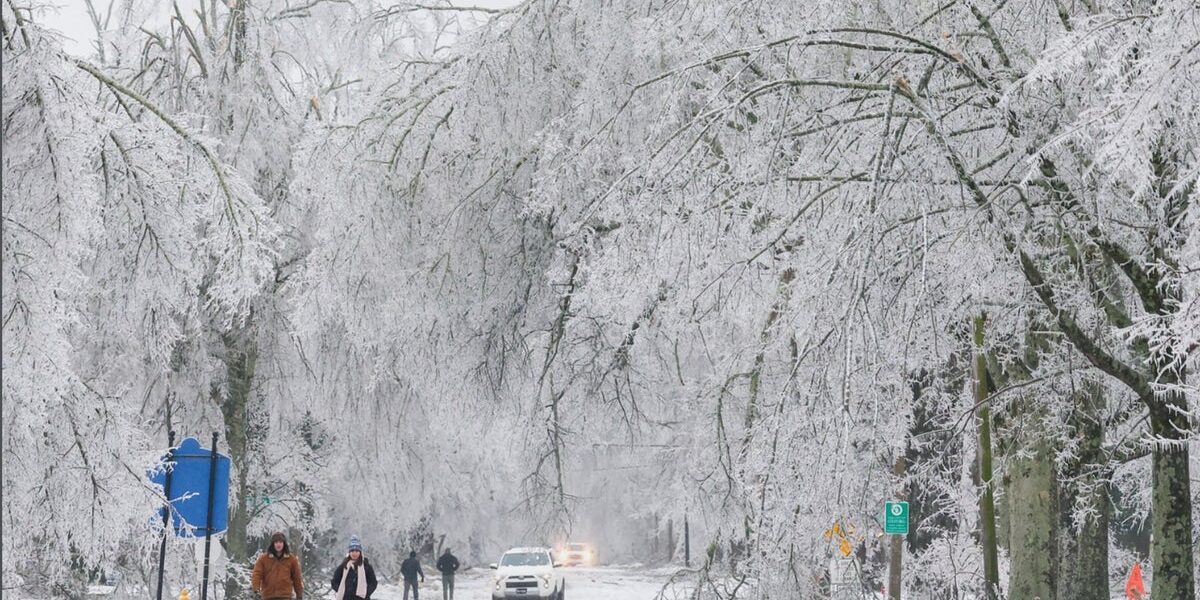 Mississippi shivering under ice, long recovery looms