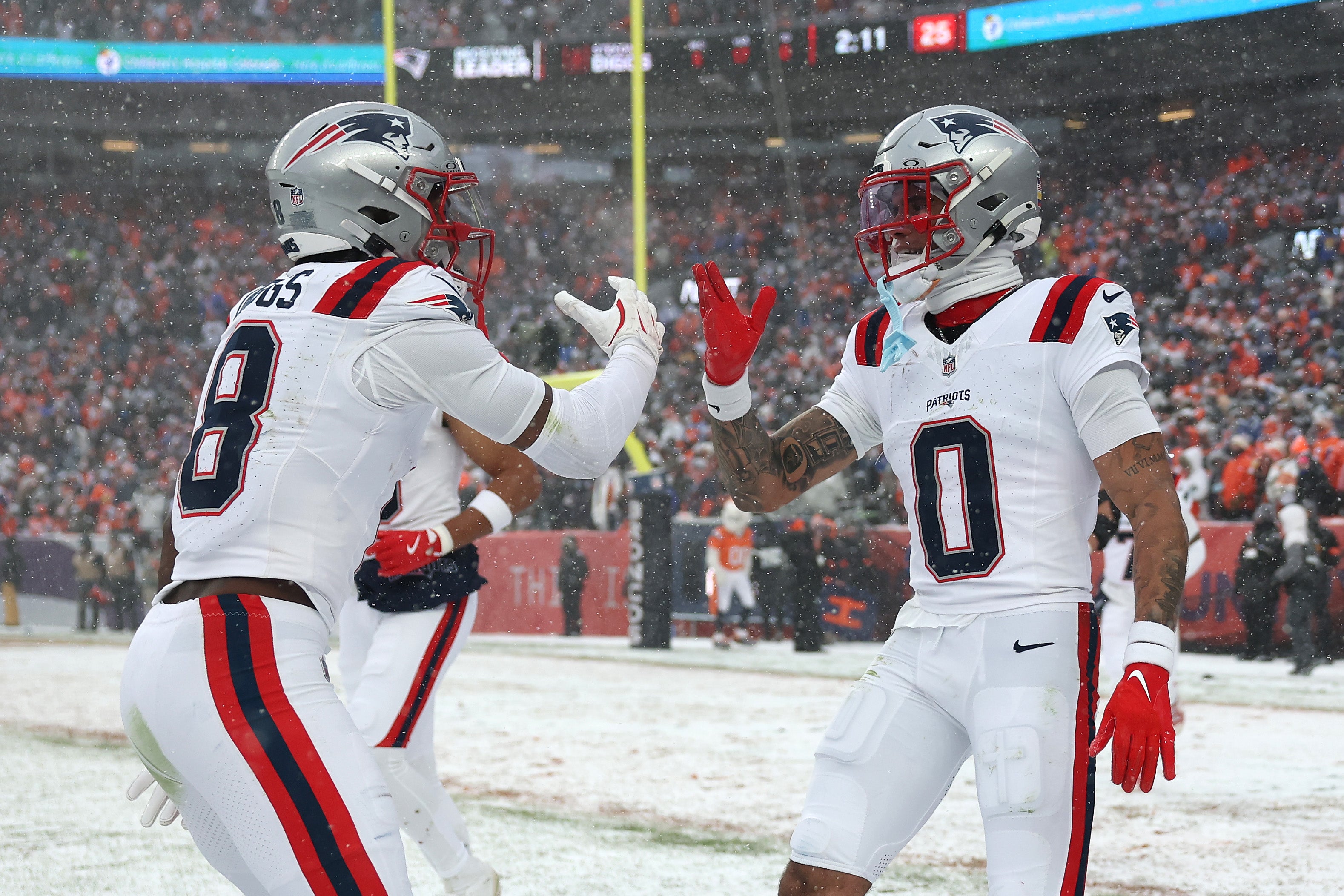 Patriots survive snowy conditions to reach Super Bowl for record 12th time