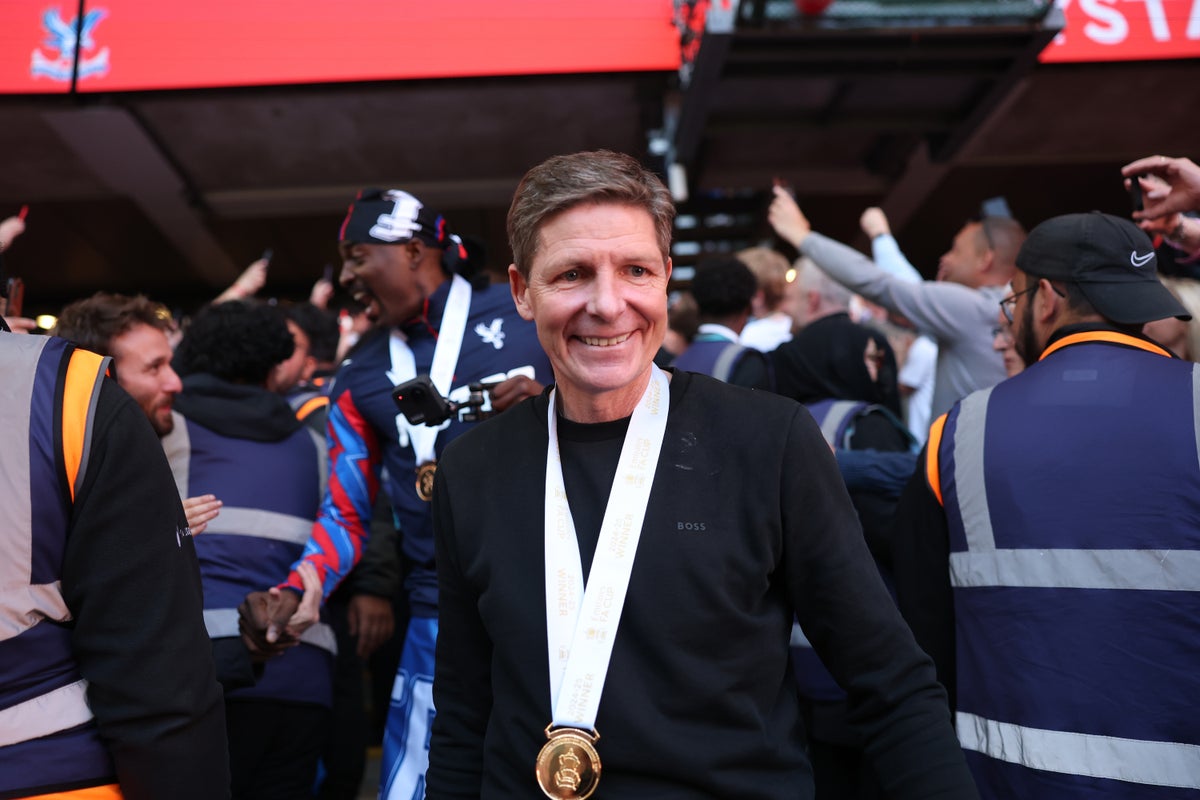 Oliver Glasner to leave Crystal Palace at the end of the season