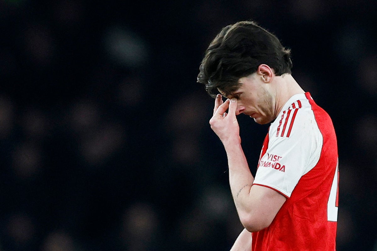 Patrick Vieira questions Arsenal's mental strength after Manchester United defeat