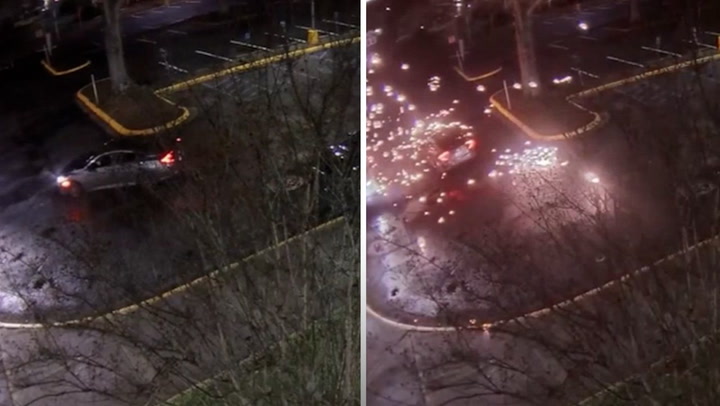 Police shot multiple times after being ambushed while sitting in car outside station