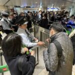 Rare power outage causes chaos for Tokyo subway commuters