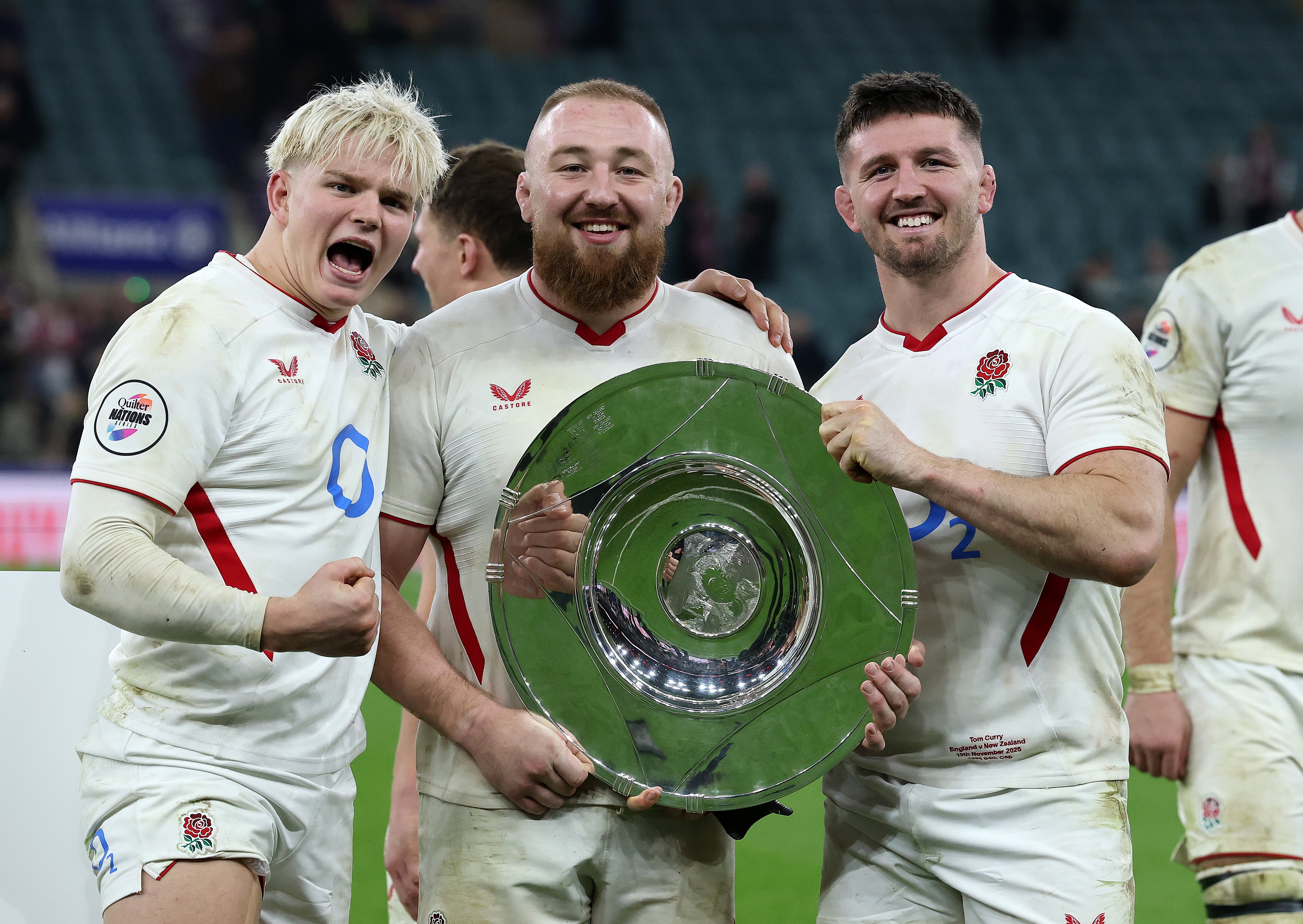 Joe Heyes (centre) hopes to build on 2025