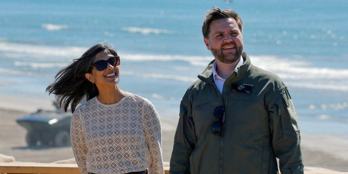 Second lady Usha Vance announces she's pregnant with her and J.D.'s fourth child