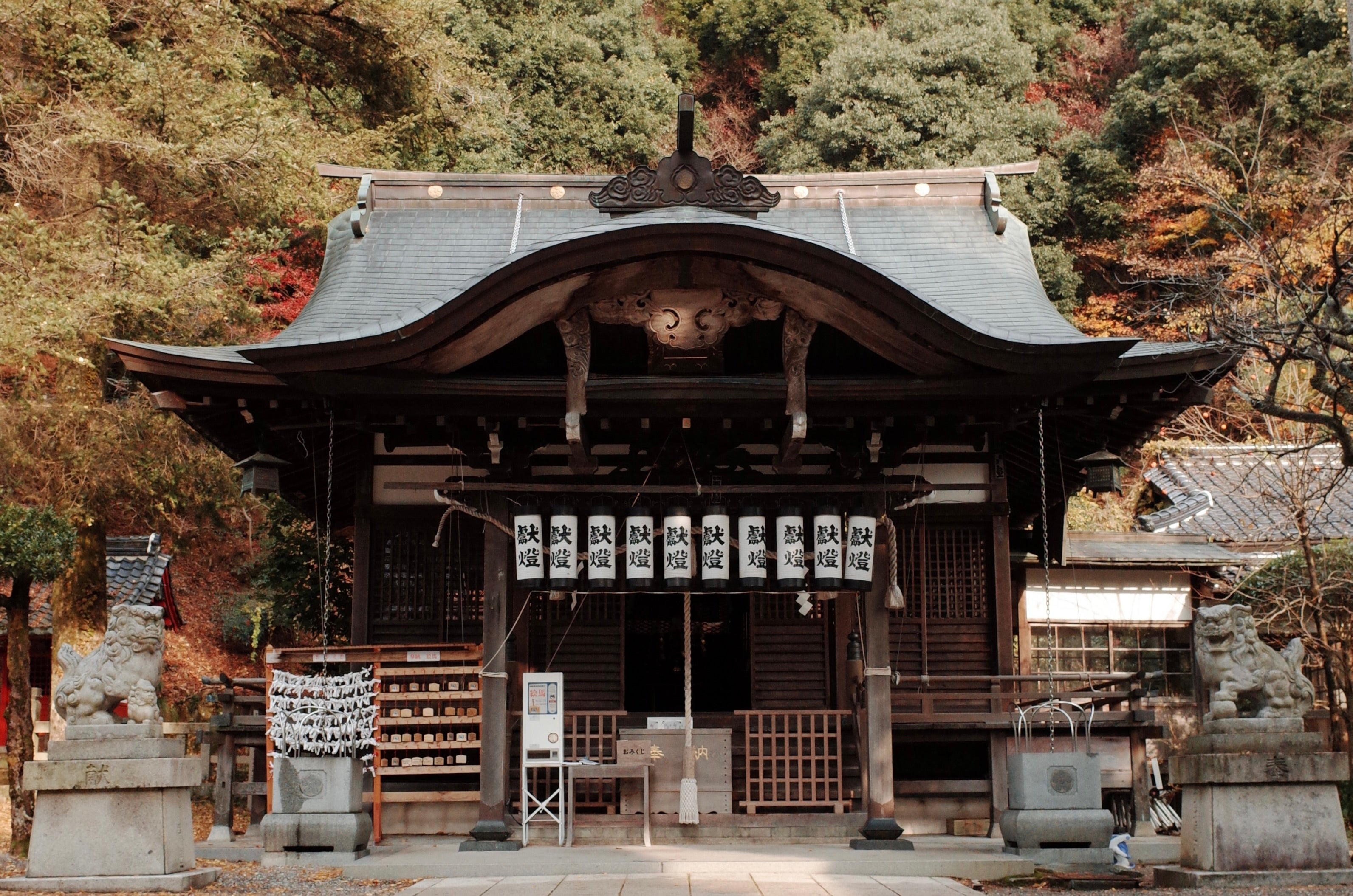Shikatsu Shrine is one of the most famous shrines in Kinosaki