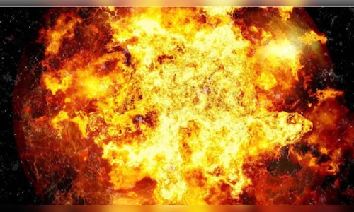 Six, including four children, were injured in the blast near Molige Maraiya temple in Molkhera village of Bidar district.