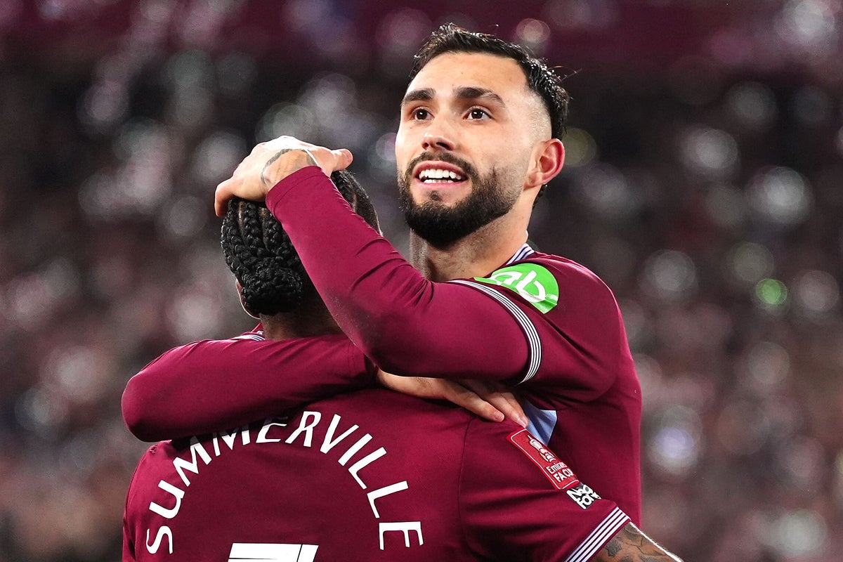 Tati Castellanos' extra-time winner helps West Ham beat Queens Park Rangers in the FA Cup