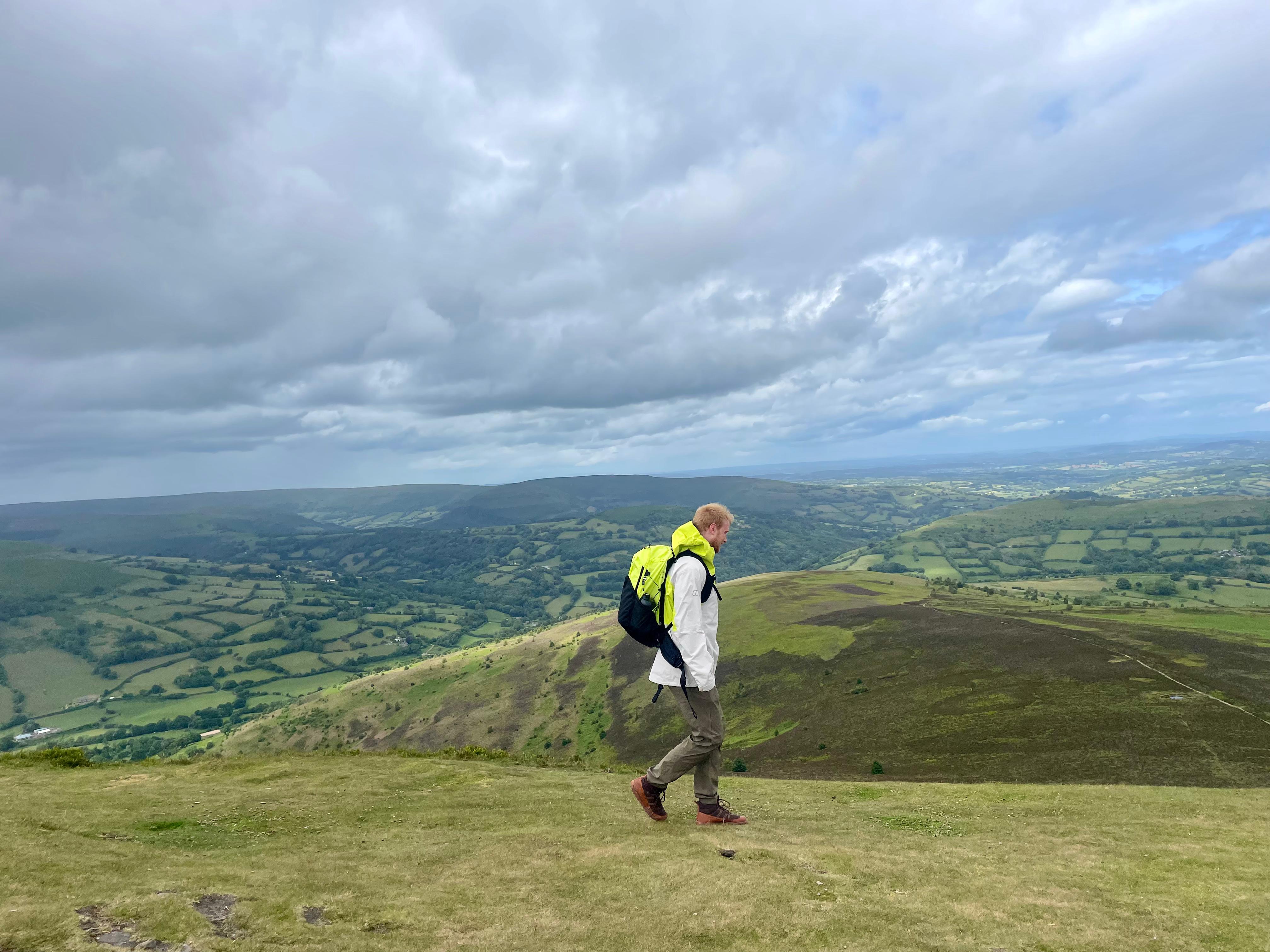 The Independent's senior fitness writer Harry Bullmore tested the central WP Xero scrambler trail while climbing Sugar Loaf in Wales