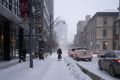 Toronto hit by snowstorm, causing travel delays and school closures