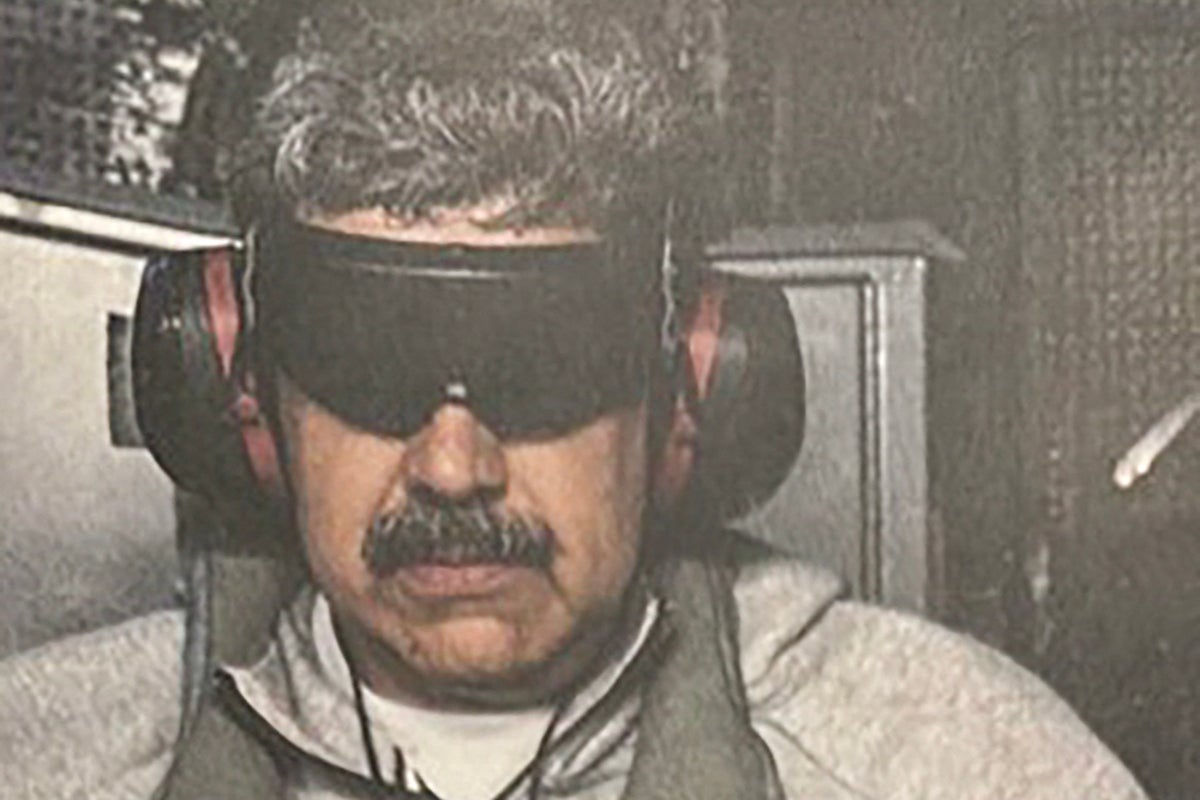 Trump posts photo of Maduro in handcuffs after Venezuelan president's arrest
