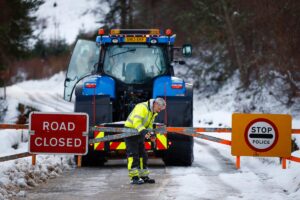 UK schools closed due to heavy snow, ice