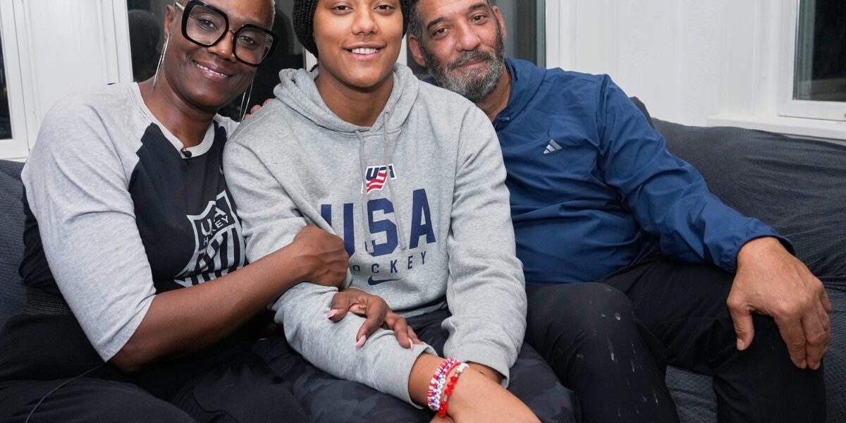 U.S. hockey star hailed as 'future of the sport' ready to make history at Olympics