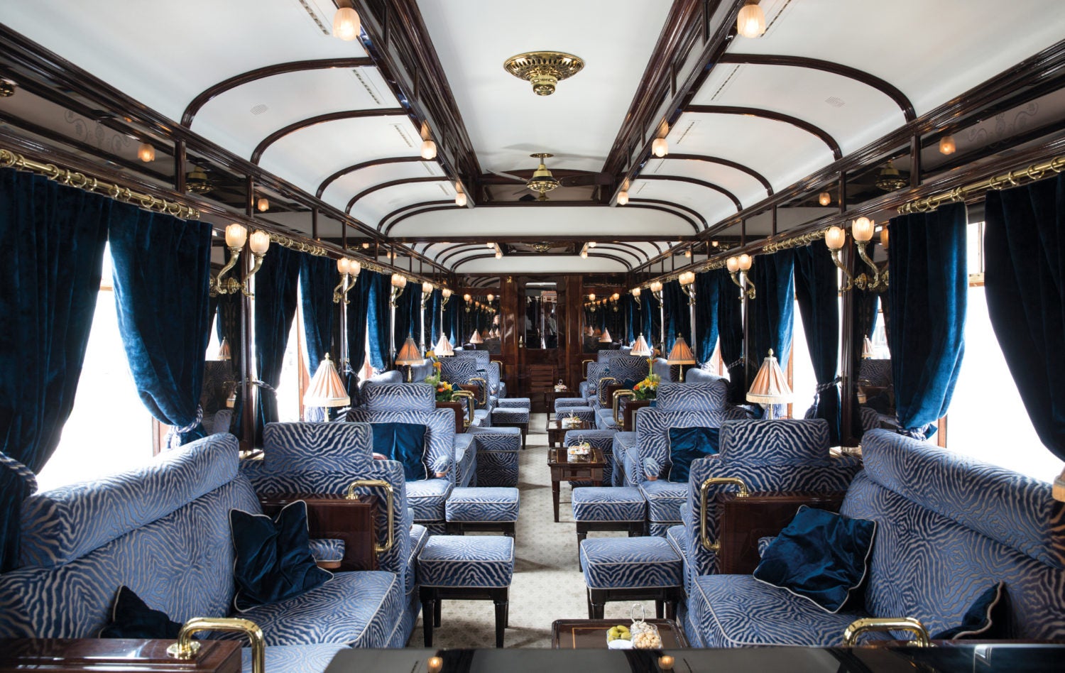 Venice Simplon-Orient-Express runs through the French and Italian Riviera from May