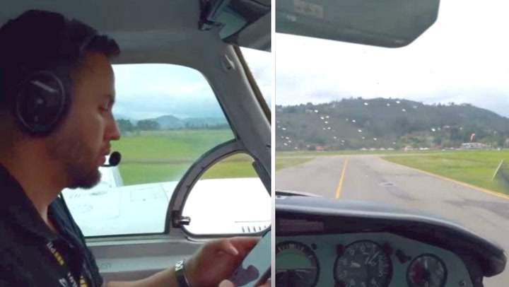 Video shows Colombian singer Yeson Jimenez on plane before fatal crash