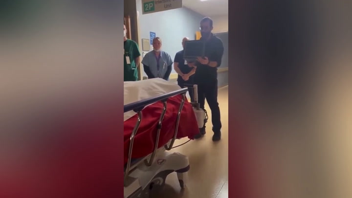 Video shows ICU nurse killed by federal agents in honor of deceased veteran