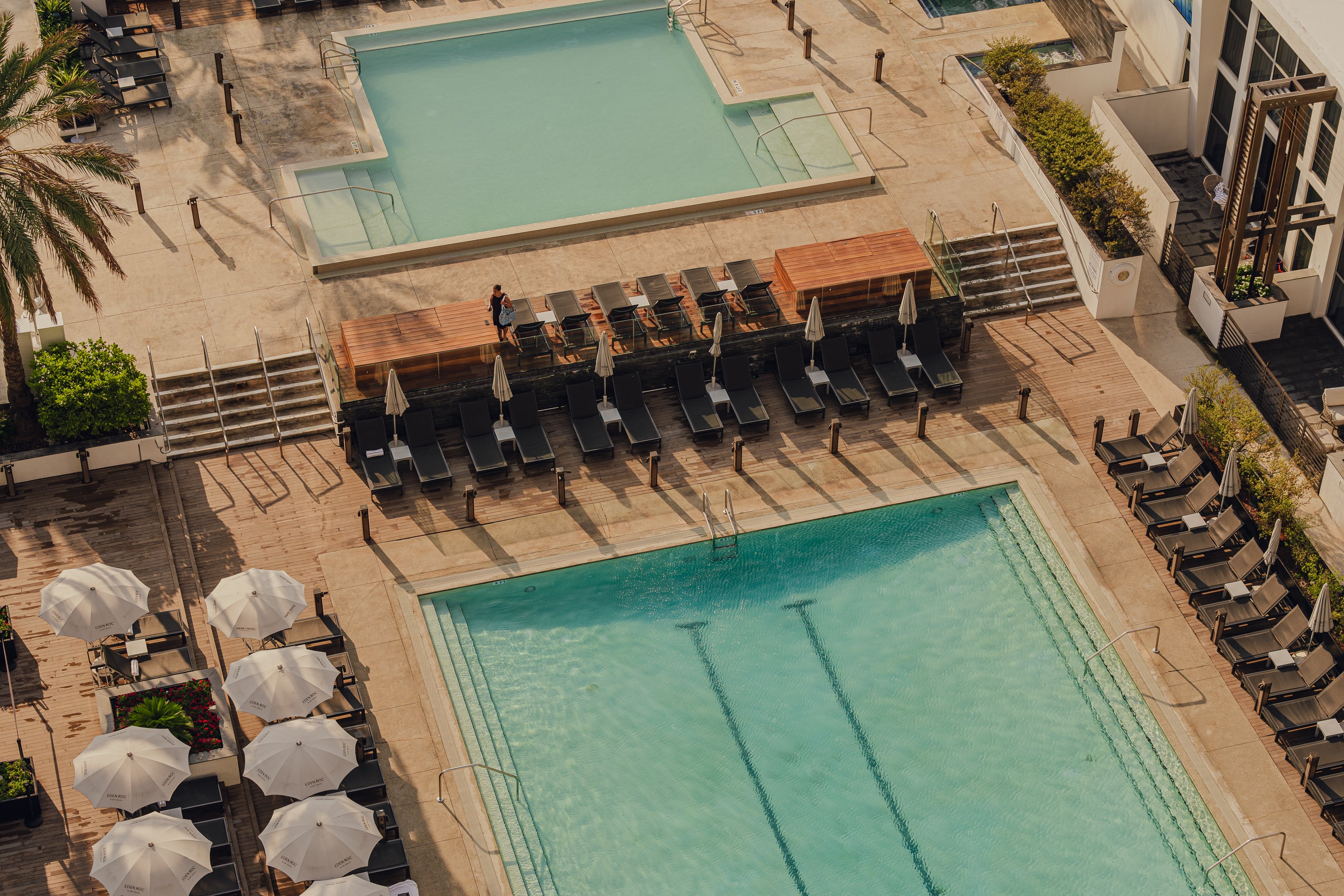 Chill by the pool at this Nobu location