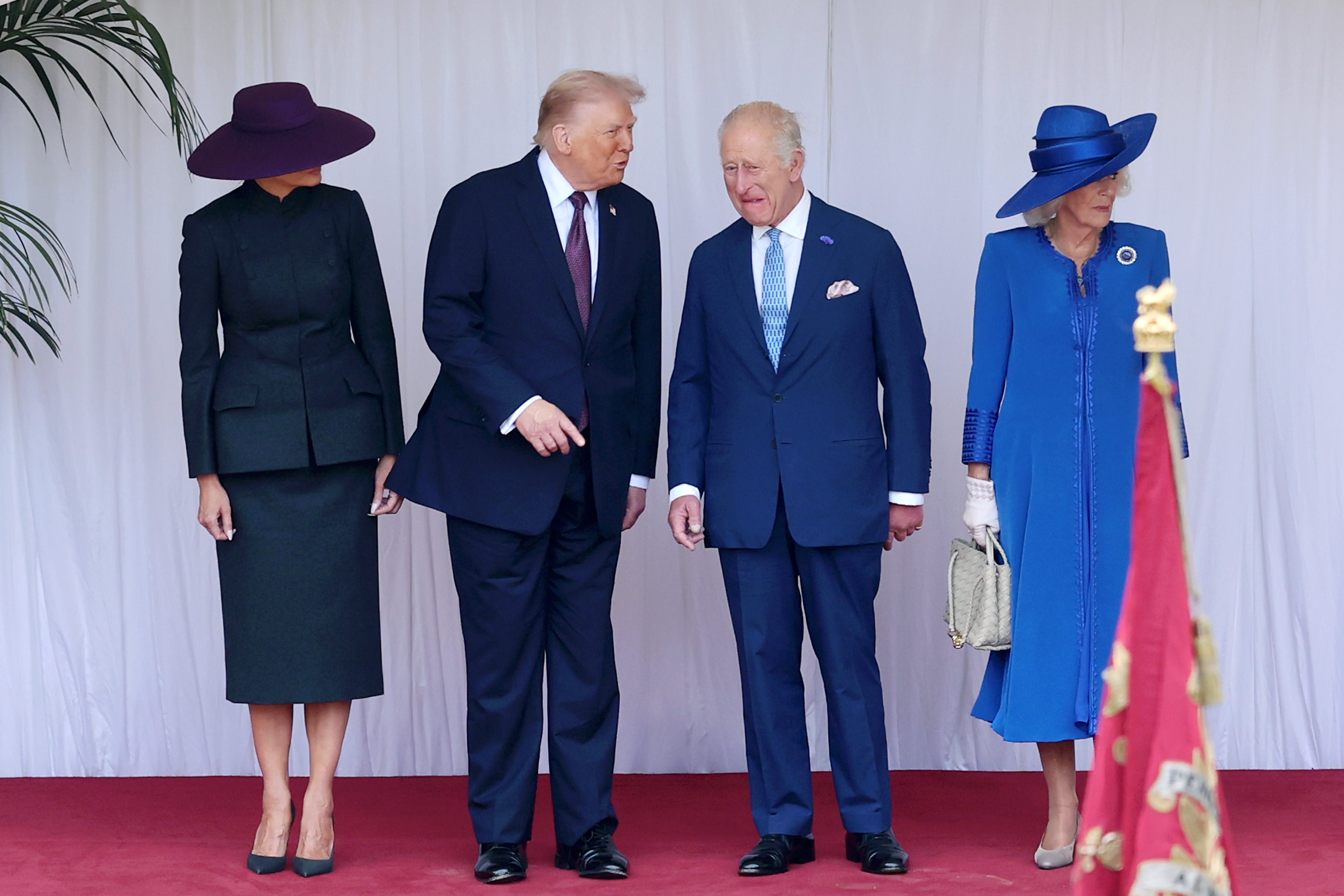 Trump made his second state visit to the UK last September (Chris Jackson/PA)