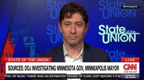 Minneapolis Mayor Jacob Frey responds to the large number of federal law enforcement officers deployed in the city following the shooting death of Renee Good by ICE agents