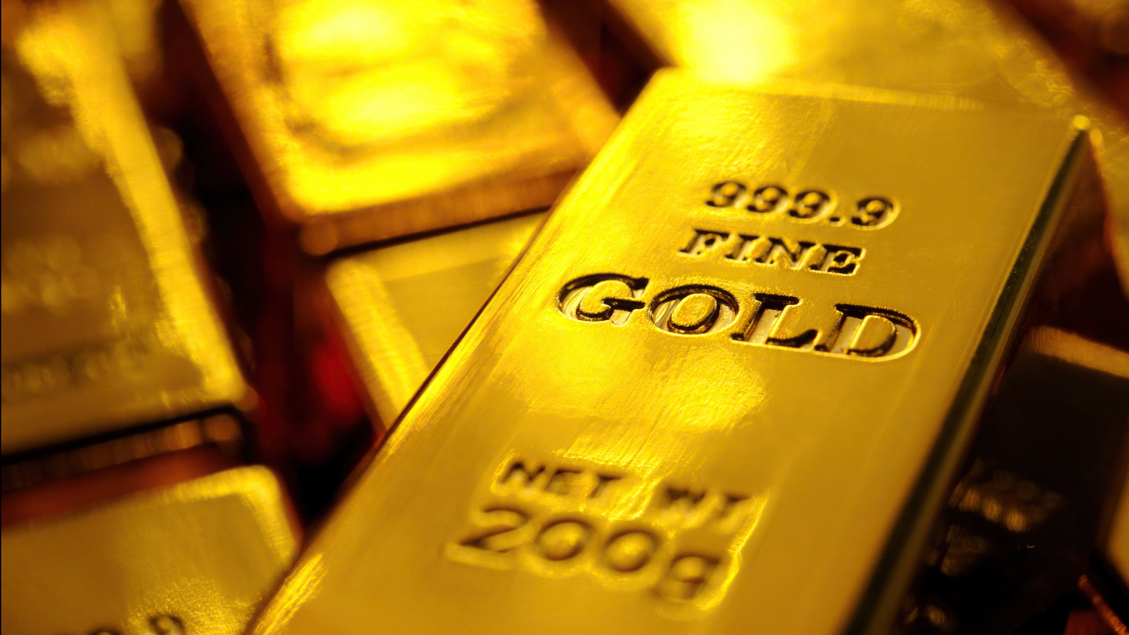 Gold prices rose more than 12% in the past month