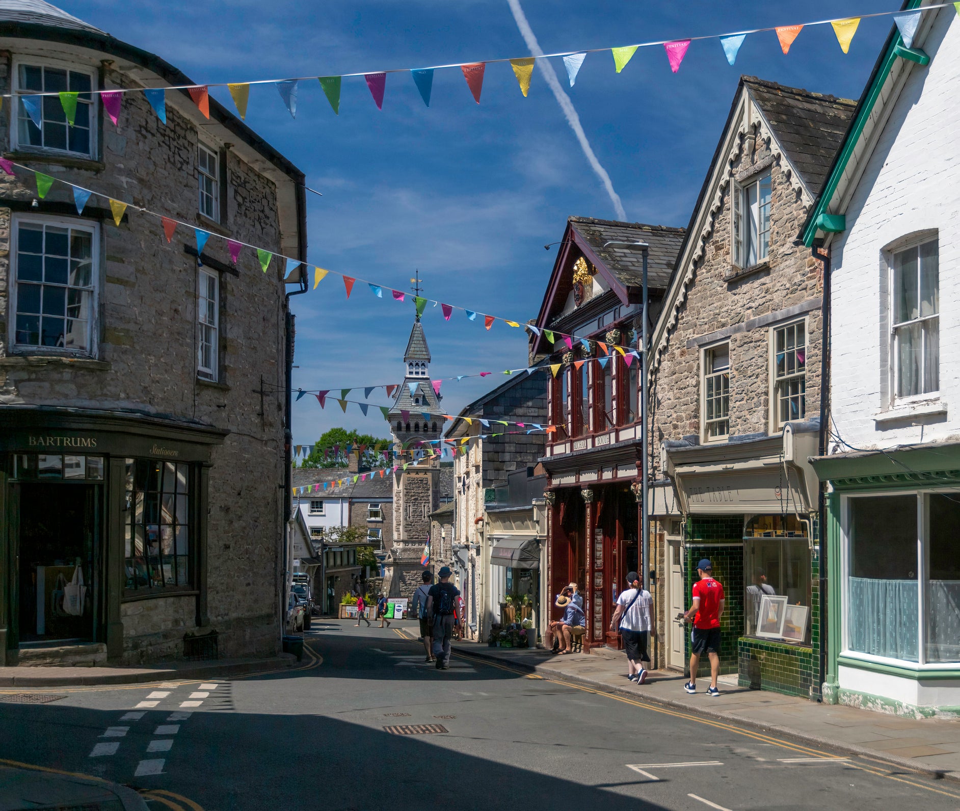 Hay-on-Wye is one of Herefordshire's most popular towns