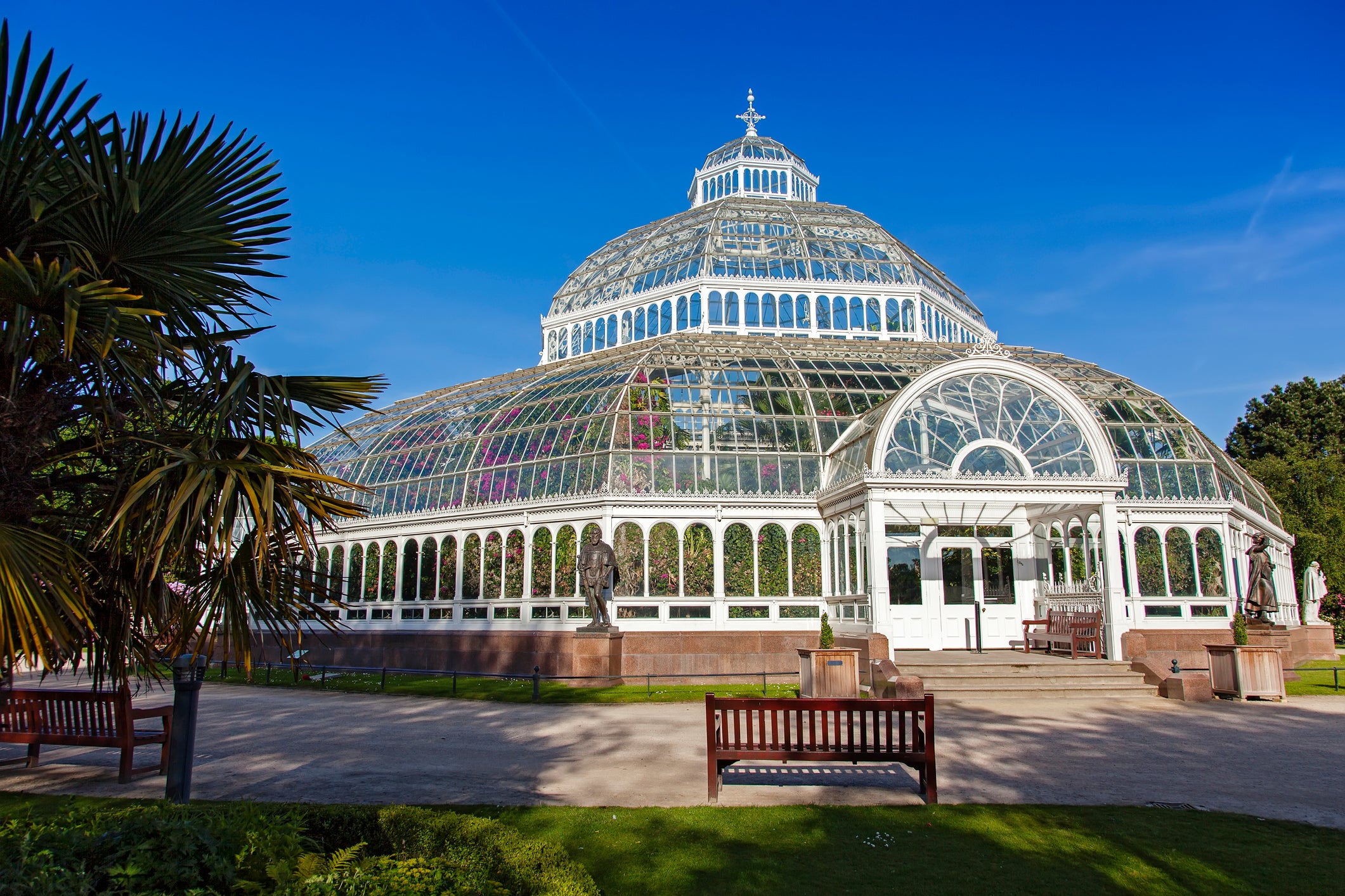 Palm House in Sefton Park