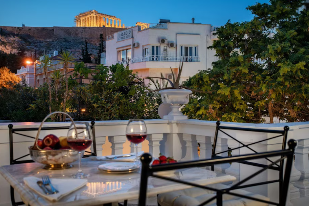Save £100 per person when staying at Noble Suites Athens